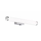 Chrómové svetlo nad zrkadlo moderné, Staby, 4,3 W, LED 3000 K, IP44, s vypínačom