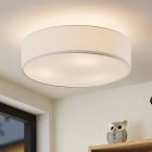 Niklová stropná lampa kovová, Ledbury