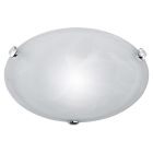 Niklová stropná lampa sklenená, Filia