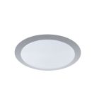 Strieborná stropná lampa plastová, Ramsgate, 12 W, LED 3000 K