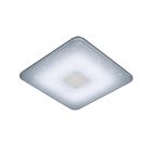 Biela stropná lampa moderná, Lev, 30 W, LED nastaviteľný od teplej po studenú bielu, s diaľkovým ovládačom