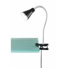 Čierne bodové svetlo na klip plastové, Taimi, 3,8 W, LED 3000 K, s vypínačom