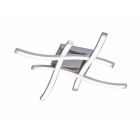 Niklová stropná lampa dizajnová, Go, 5 W, LED 3000 K