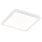 Biela stropná lampa moderná, Gistrup, 18 W, LED 3000 K, IP44, s 3-stupňovým stmievačom