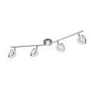 Chrómové nástenné svietidlo moderné, Vayannah, 4,5 W, LED 3000 K