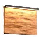 Drevené nástenné svietidlo dizajnové, Tanneke, 7,5 W, LED 3000 K, s 3-stupňovým stmievačom