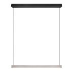 Niklové visiace svietidlo moderné, Wishal, 29 W, LED white switch, s 3-stupňovým stmievačom