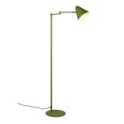 Zelená stojaca lampa moderná, Jille, s vypínačom
