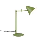 Zelená lampa na písací stôl moderná, Jille, s vypínačom