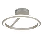 Niklové stropné svietidlo moderné, Jiry, 34 W, LED white switch, s 3-stupňovým stmievačom