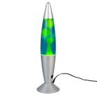 Zelená lávová lampa sklenená, Coert, 21 W, LED 3000 K, s vypínačom