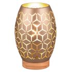 Taupeová stolová lampa moderná, Delana