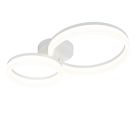 Biele stropné svietidlo dizajnové, Ufuk, 22 W, LED 4000 K