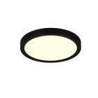 Čierna stropná lampa moderná, Zayd, 18 W, LED white switch, s 3-stupňovým stmievačom