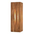 Drevené nástenné svietidlo rustikálne, Karijn