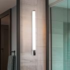 Chrómové nástenné svetlo do kúpeľne moderné, Bernou, 16 W, LED 3000 K, IP44