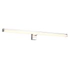 Chrómové nástenné svietidlo moderné, Celal, 11,5 W, LED 3000 K, IP44
