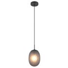 Sivé visiace svietidlo dizajnové, Danyal