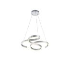 Strieborné visiace svietidlo moderné, Davu, 52 W, LED 3000 K
