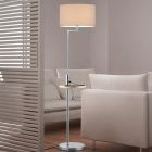 Niklová stojaca lampa moderná, Logiso