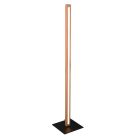 Drevená stojaca lampa na čítanie moderná, Kelley, 20 W, LED 3000 K, s vypínačom
