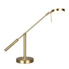 Mosadzná stolová lampa moderná, Bilge, s dotykovým stmievačom