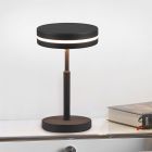 Antracitá stolová lampa moderná, Marjon, 6 W, LED 3000 K, s vypínačom