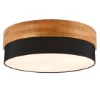 Čierna stropná lampa moderná, Sylvia