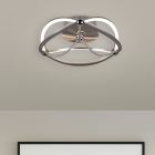Niklová stropná lampa moderná, Remy, 20 W, LED 3000 K