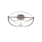 Niklová stropná lampa moderná, Remy, 42 W, LED 3000 K