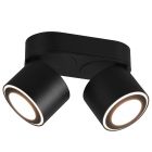 Čierna stropná lampa moderná, Jorno, 3,5 W, LED 3000 K