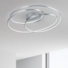 Niklová stropná lampa moderná, Sabra, 38 W, LED 3000 K