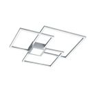 Niklová stropná lampa moderná, Kimoni, 38 W, LED 3000 K