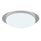 Biele stropné svietidlo do kúpeľne moderné, Marlena, 12 W, LED 4000 K, IP44, s diaľkovým ovládačom