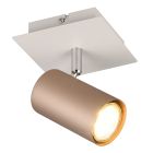 Hnedá stropná lampa moderná, Kaso