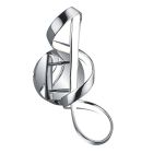 Chrómové nástenné svietidlo dizajnové, Renso, 18 W, LED 4000 K, s 3-stupňovým stmievačom