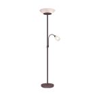 Rezavá stojaca lampa na čítanie moderná, Larry
