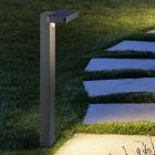 Antracitý záhradný stĺpik so senzorom pohybu moderný, Summer, 4,5 W, LED 3000 K, IP44