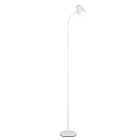 Biela stojaca lampa moderná, Rahul, 4,5 W, LED 3000 K, s vypínačom
