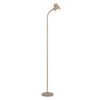 Hnedá stojaca lampa moderná, Rahul, 4,5 W, LED 3000 K, s vypínačom