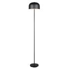 Čierna nabíjateľná stojaca lampa moderná, Dustin, 2,5 W, LED 3000 K, s 3-stupňovým stmievačom