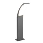 Antracitý vonkajšie svietidlo moderný, Popke, 12,5 W, LED 4000 K, IP44
