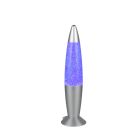 Sivá stolná lampa do detskej izby moderná, Souhail, s vypínačom
