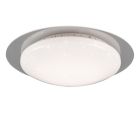 Biela stropná lampa moderná, Suzy, 13 W, LED RGBW, s diaľkovým ovládačom