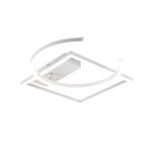 Biela stropná lampa moderná, Emine, 23,5 W, LED 4000 K