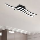 Čierna stropná lampa moderná, Go, 5 W, LED 3000 K