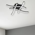 Čierna stropná lampa moderná, Go, 5 W, LED 3000 K