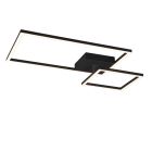 Čierna stropná lampa moderná, Binc, 25 W, LED 4000 K, s 3-stupňovým stmievačom