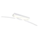 Biele stropné svietidlo dizajnové, Quirinus, 18 W, LED 4000 K