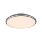 Sivá stropná lampa moderná, Celine, 20 W, LED 3000 K, s 3-stupňovým stmievačom
